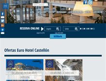 Tablet Screenshot of eurohotelcastello.com